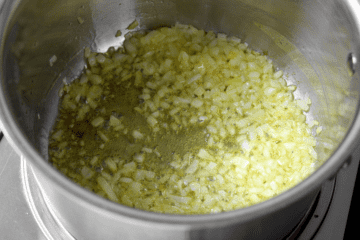 step 1: cook the onions