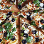 Salsa Verde Chicken Pizza