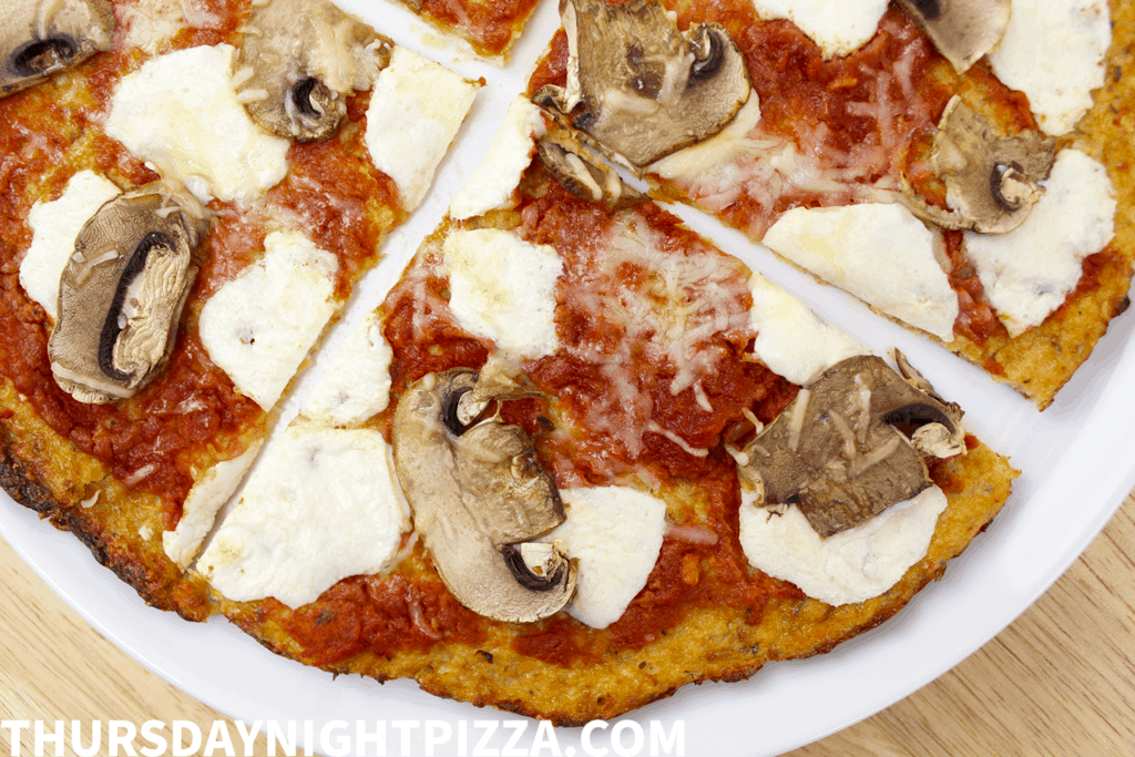Gluten-Free Cauliflower Pizza Crust