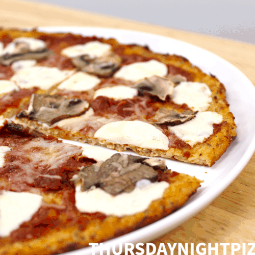 Gluten-Free Cauliflower Pizza Crust