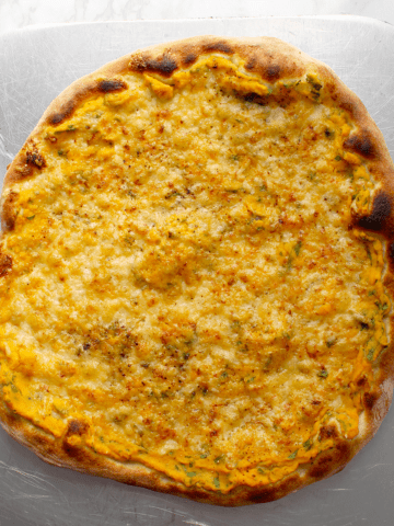 Thursday Night Pizza's root vegetable pizza