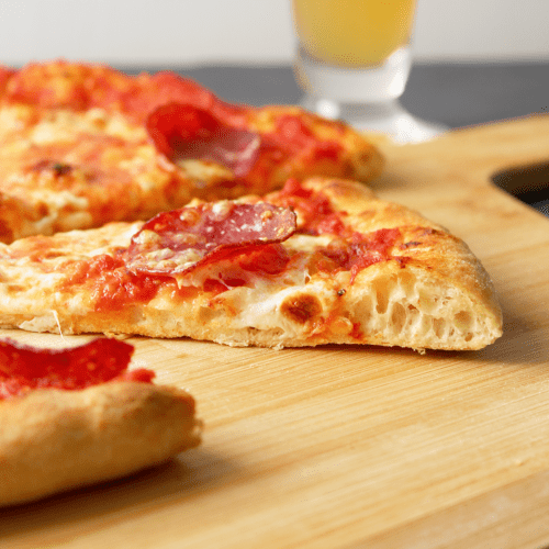 beer pizza dough featured image