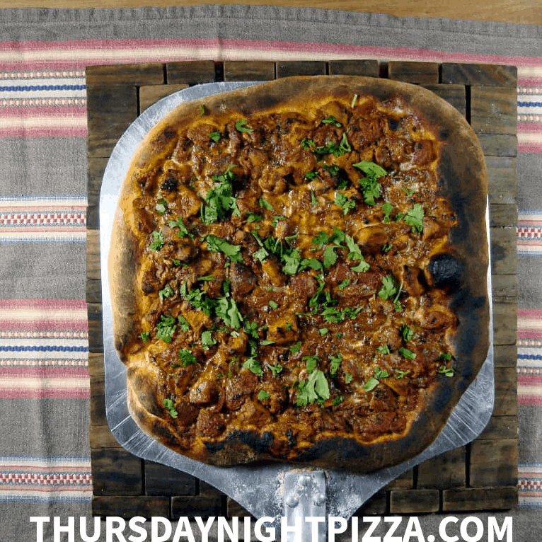 Chicken Tikka Masala Pizza