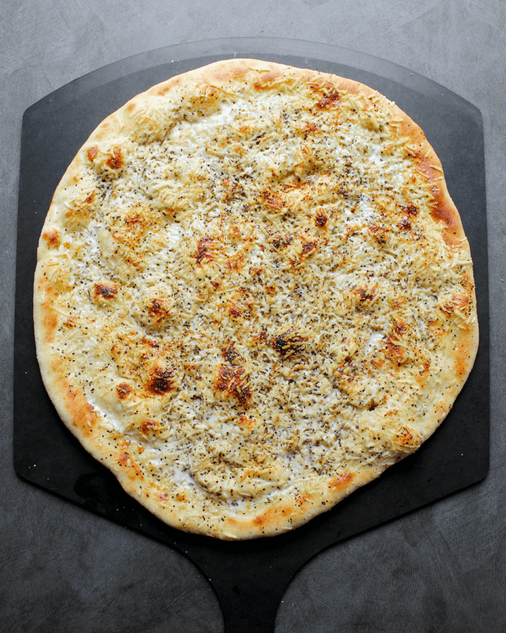 Thursday Night Pizza's Cacio e Pepe Pizza