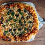 Tuna Fish Pizza with Fennel and Olives