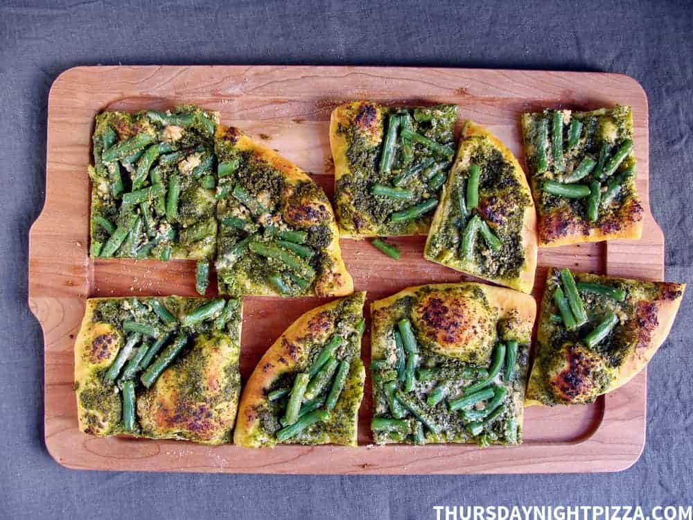 Green Bean Pizza