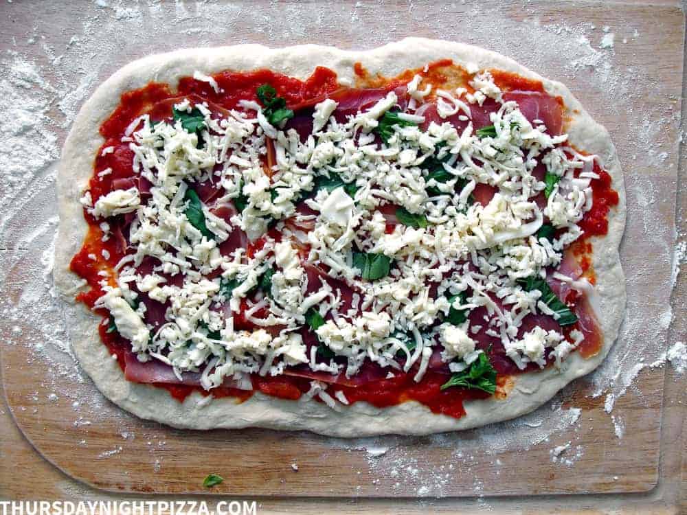 Prosciutto Pizza Rolls process