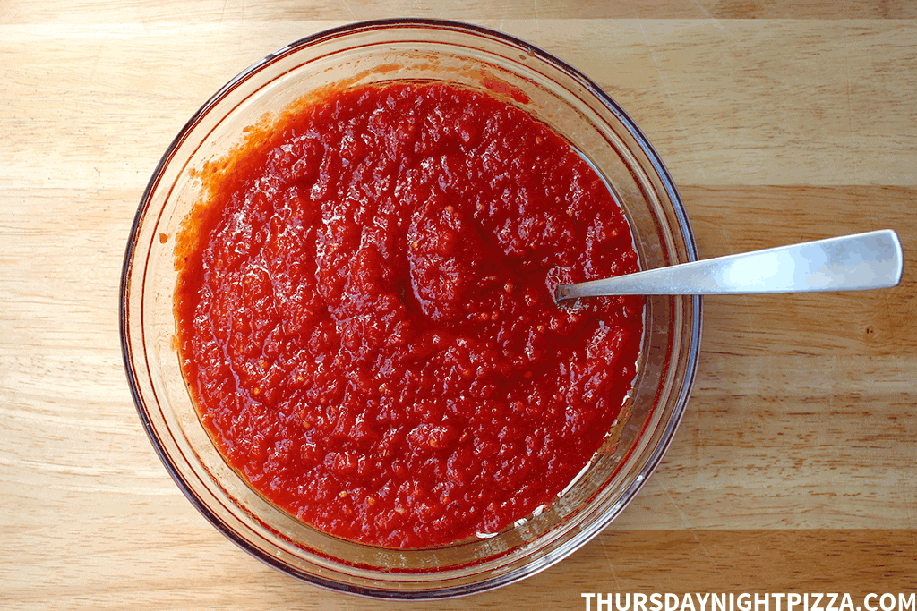 No-Cook Marinara Pizza Sauce, finished