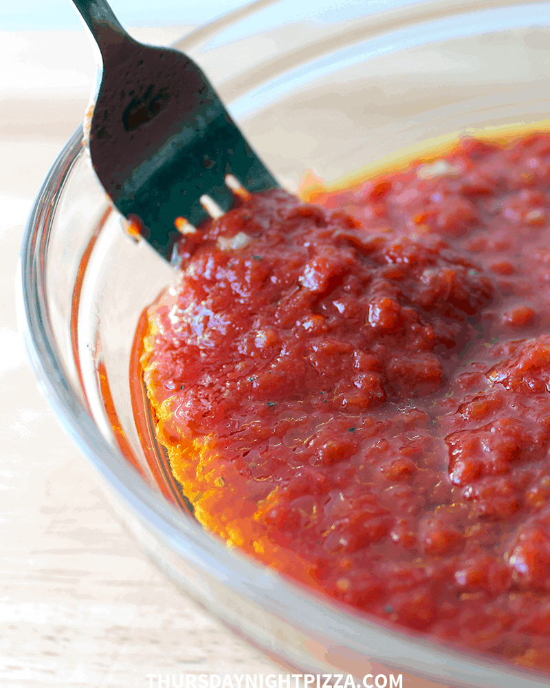 No-Cook Marinara Pizza Sauce