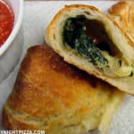 Spinach and Artichoke Calzone