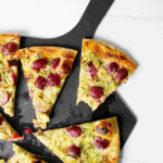 Thursday Night Pizza's Brussels Sprout Pizza with Grapes and Gruyere