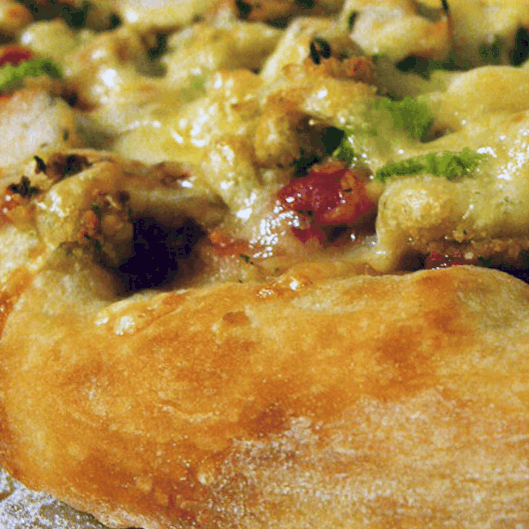 Thanksgiving pizza