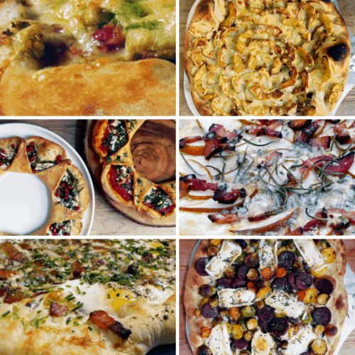 Thanksgiving pizza