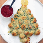 Christmas Tree Pizza Pull-Apart Bread
