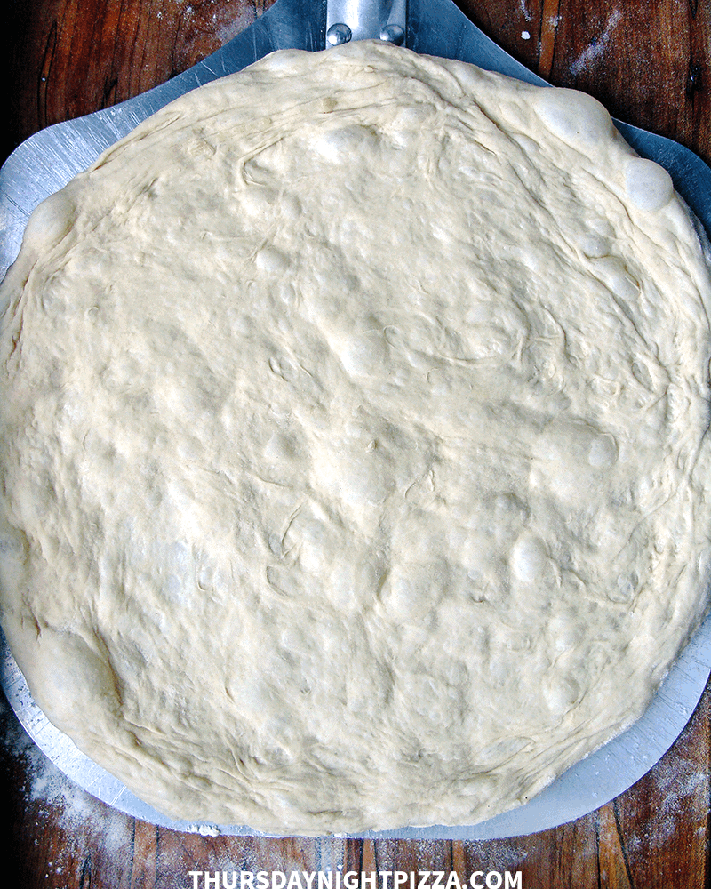 Slow-Rise Pizza Dough