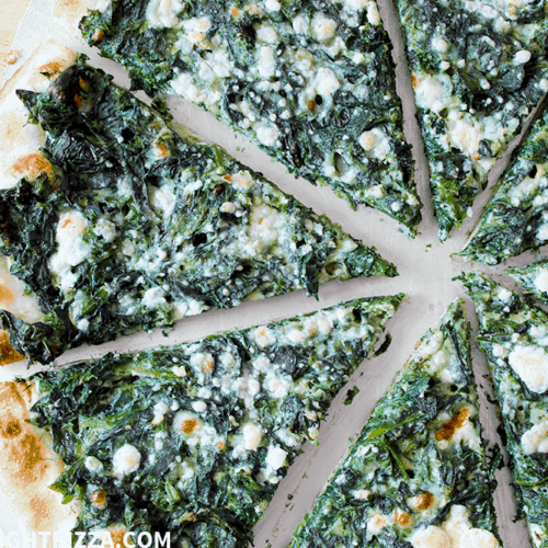 Spanakopita Pizza