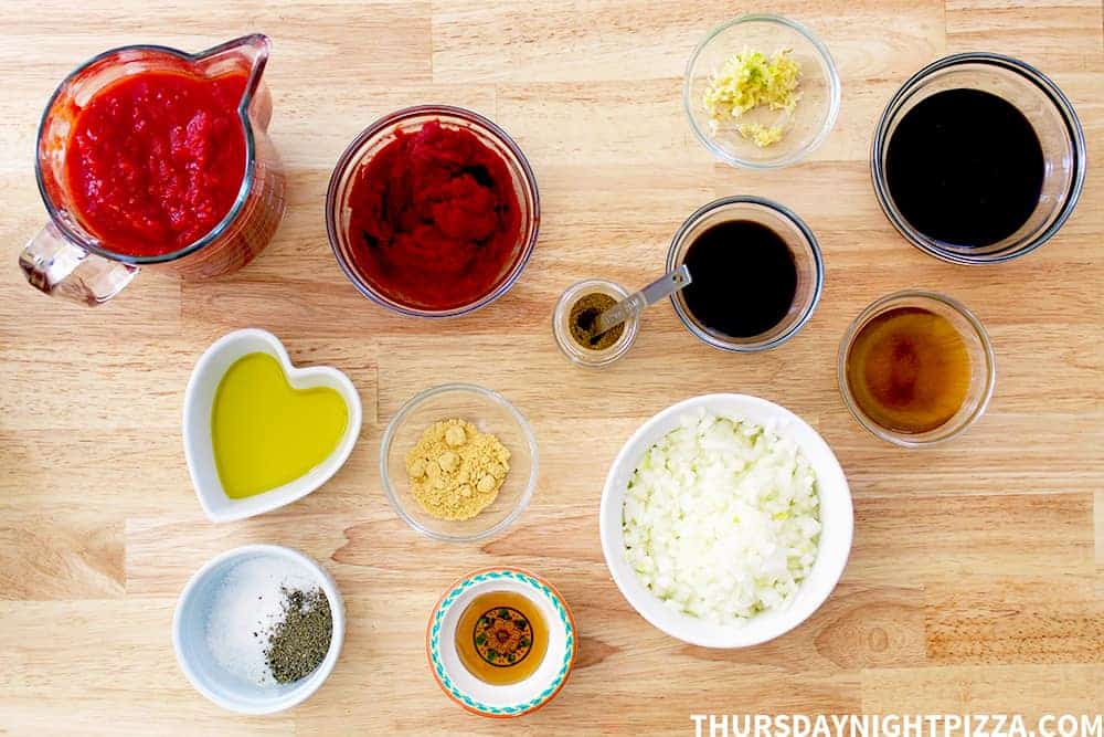 Barbecue Pizza Sauce ingredients