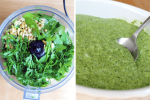 Carrot Top Pesto