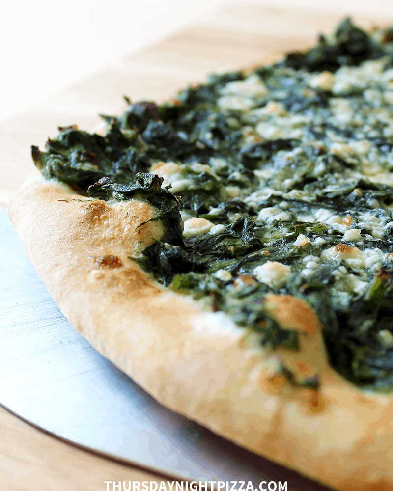 Spanakopita Pizza