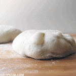 no yeast sourdough pizza dough balls