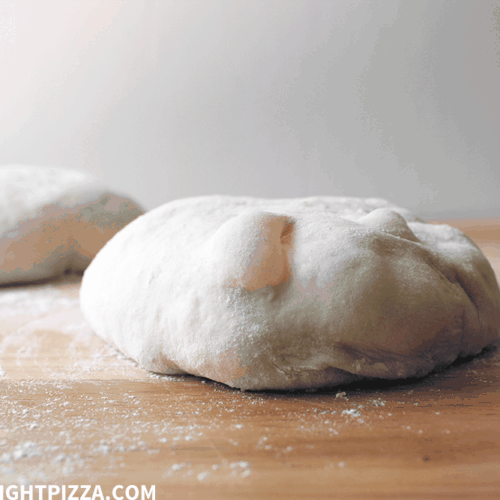 no yeast sourdough pizza dough balls