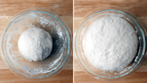 first rise, before and after