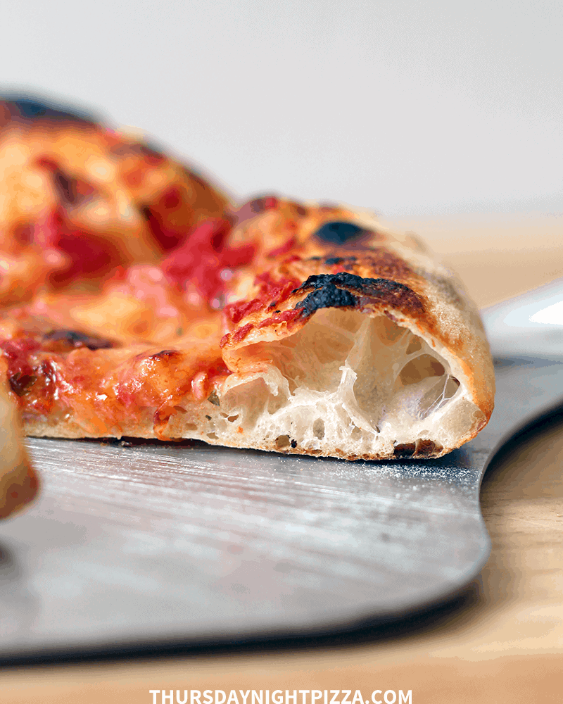 no yeast sourdough pizza crust