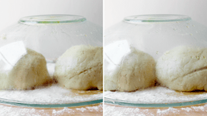 Gluten-Free Pizza Dough proofing
