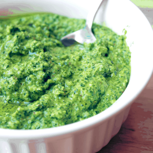 Mint and Arugula Pesto