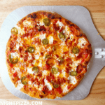 Bacon and Jalapeño Pizza