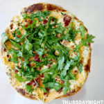 Prosciutto and Cantaloupe Pizza