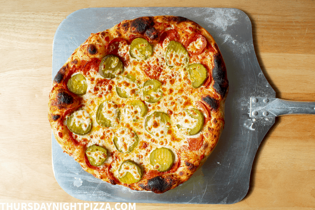 finished pizza