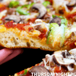sheet pan pizza crust