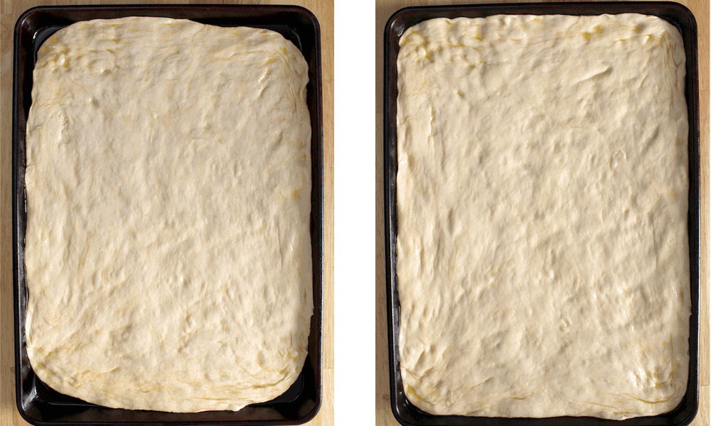 Sheet Pan Pizza Dough Recipe (for Easy Homemade Sicilian & Grandma Pizza)