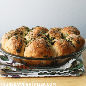 Pizza Dough Dinner Rolls