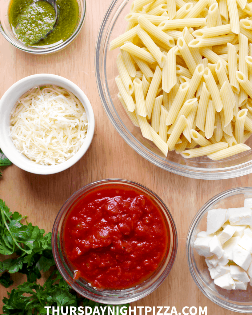 penne pizza ingredients