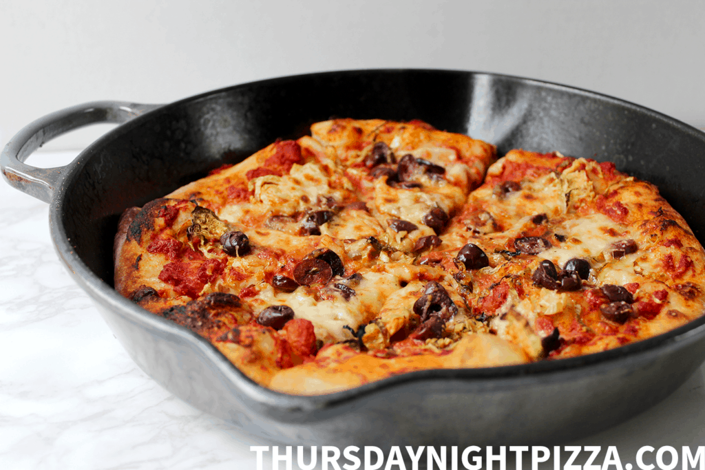 cast iron skillet pizza