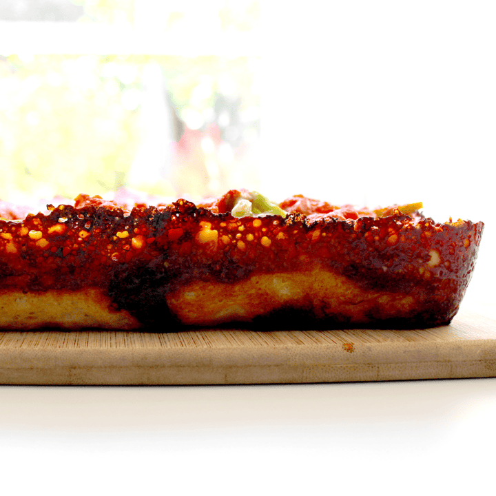 shredded cheese frico crust