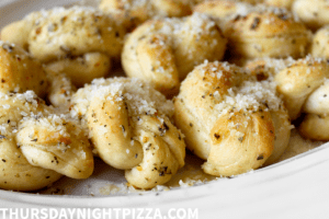 How to Make Garlic Knots with Pizza Dough