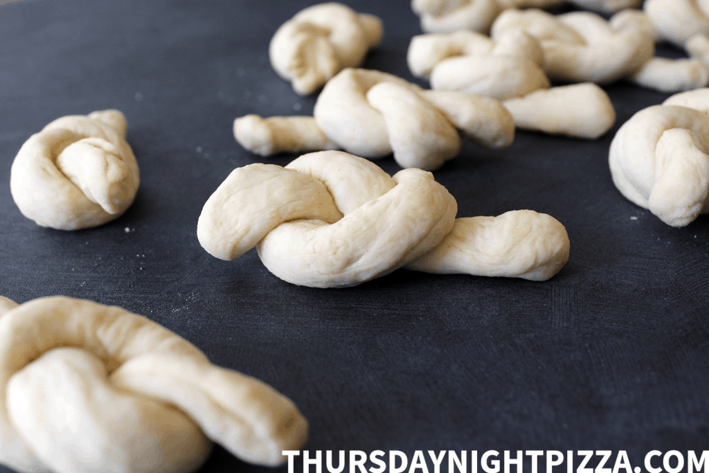 How to Make Garlic Knots with Pizza Dough