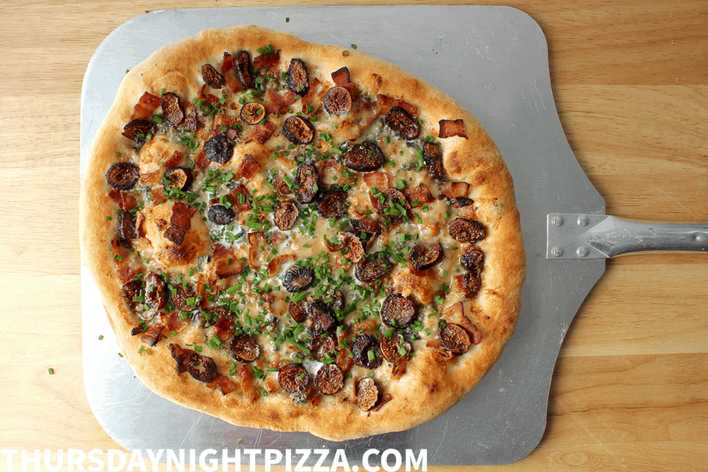fig and bacon pizza