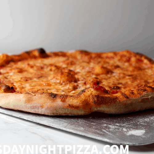 New York style pizza crust