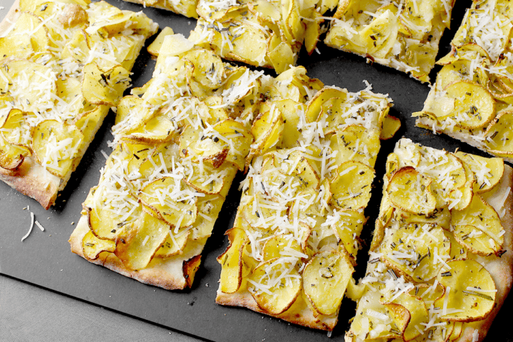 potato pizza slices