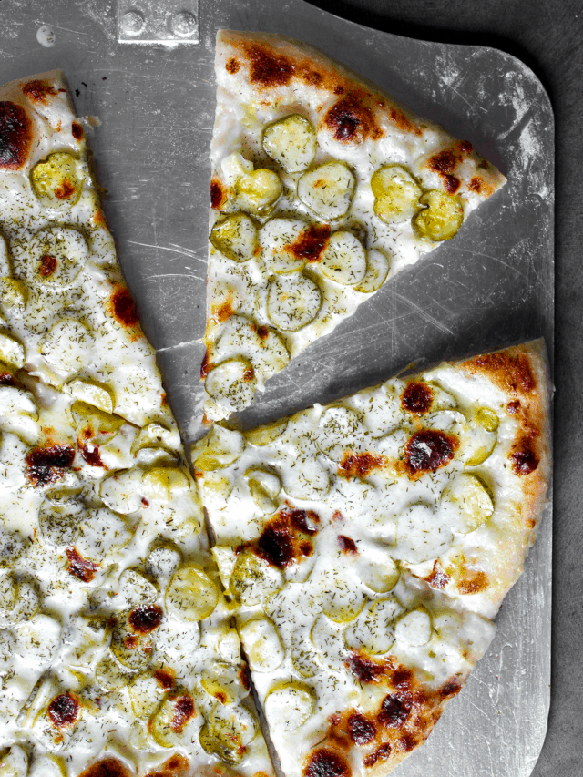 How to Make Ranch and Dill Pickle Pizza