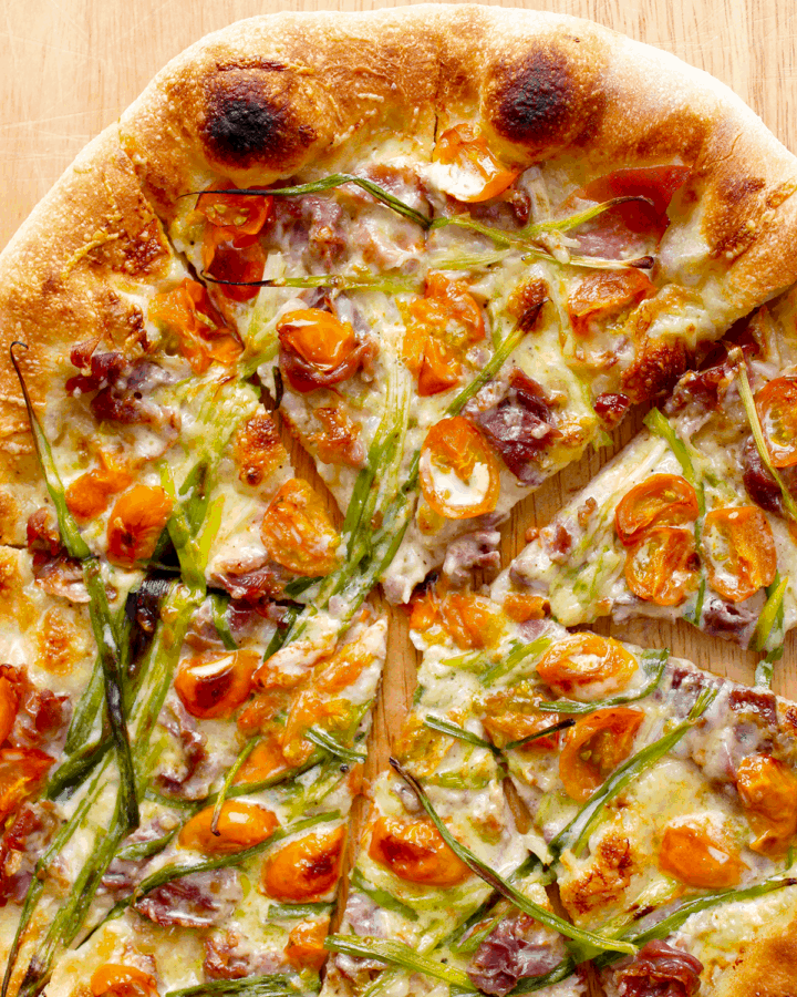 simple white pizza recipe