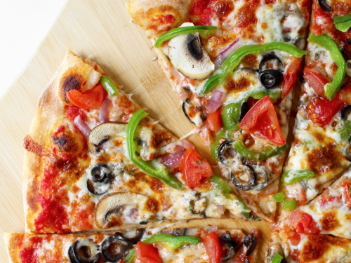 The Veggie Supreme Pizza + – Thursday Night