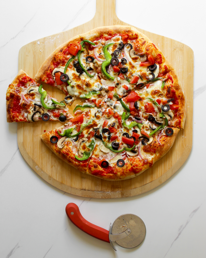 Thursday Night Pizza's Veggie Supreme Pizza