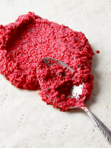 beet pesto sauce