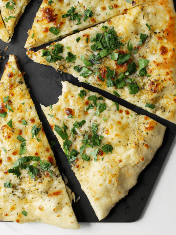 Thursday Night Pizza's White Cheese Pizza recipe