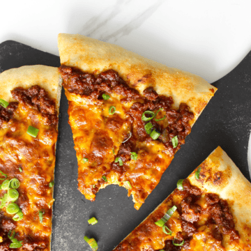 Sloppy Joe Pizza recipe from ThursdayNightPizza.com